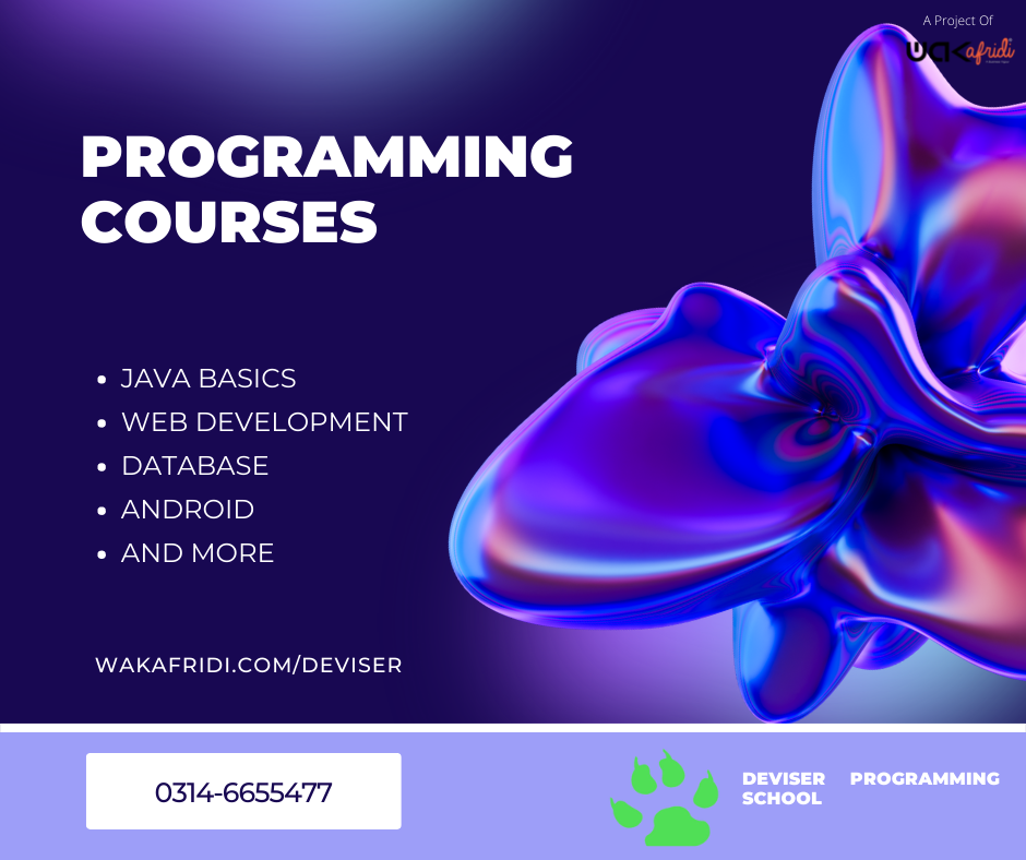 Programming school in Islamabad 